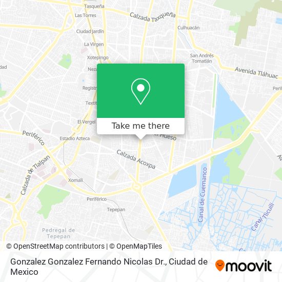 Gonzalez Gonzalez Fernando Nicolas Dr. map