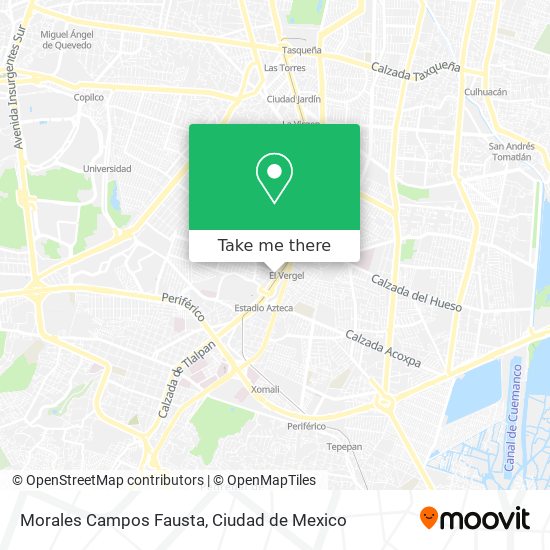 Morales Campos Fausta map