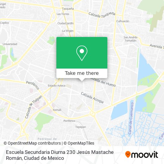 Escuela Secundaria Diurna 230 Jesús Mastache Román map