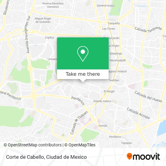 Mapa de Corte de Cabello