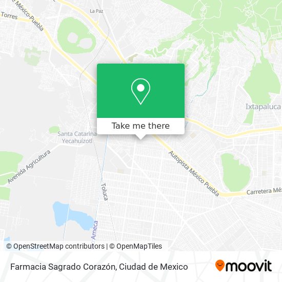 Farmacia Sagrado Corazón map