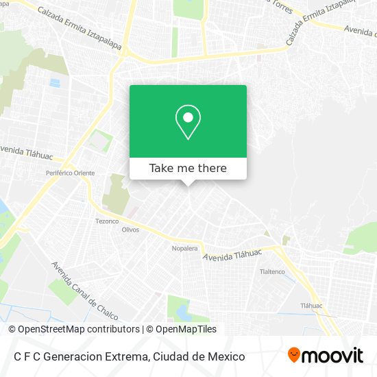 C F C Generacion Extrema map