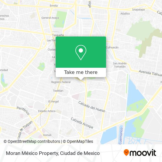 Moran México Property map