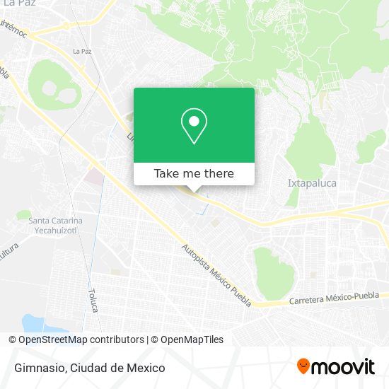 Gimnasio map