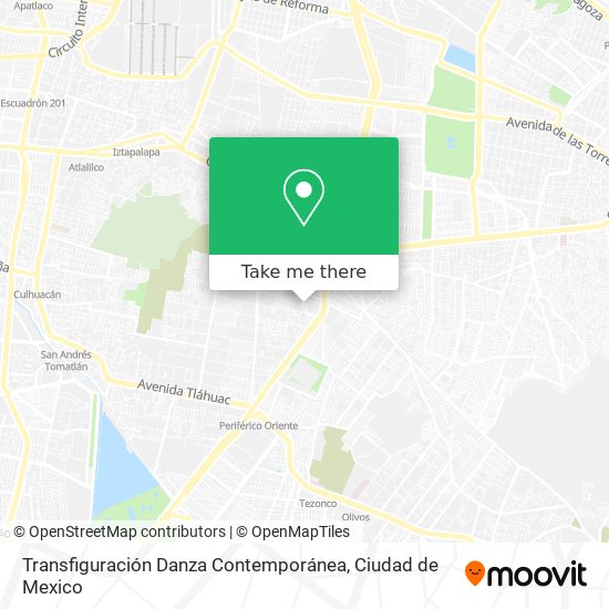 Transfiguración Danza Contemporánea map