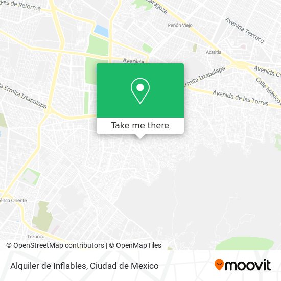 Mapa de Alquiler de Inflables