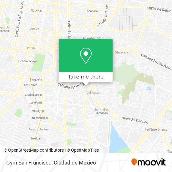 Mapa de Gym San Francisco