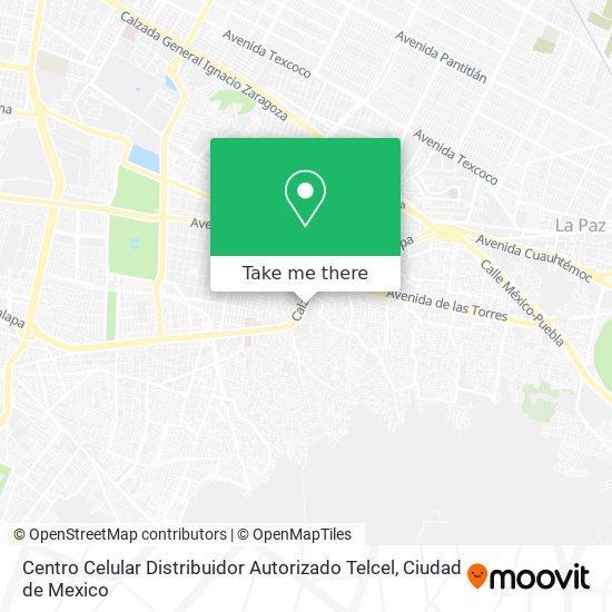 Mapa de Centro Celular Distribuidor Autorizado Telcel