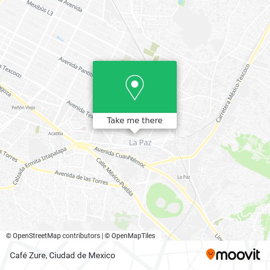 Café Zure map