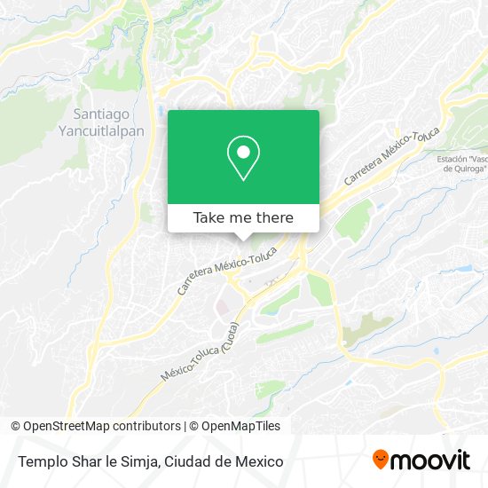 Templo Shar le Simja map