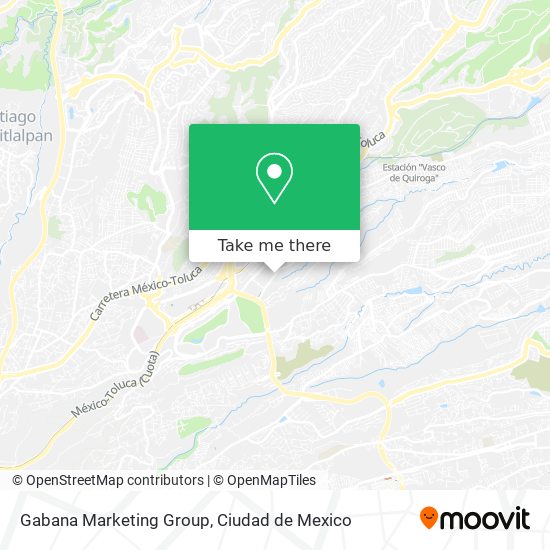 Gabana Marketing Group map