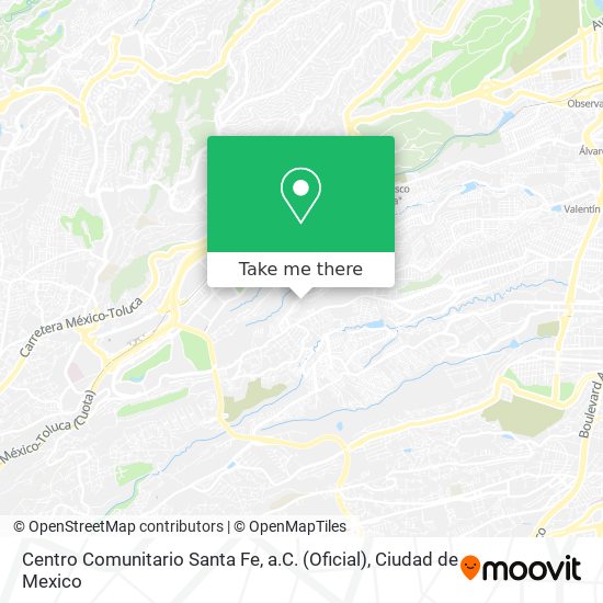 Centro Comunitario Santa Fe, a.C. (Oficial) map