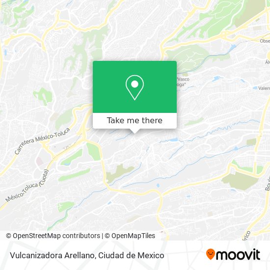 Vulcanizadora Arellano map