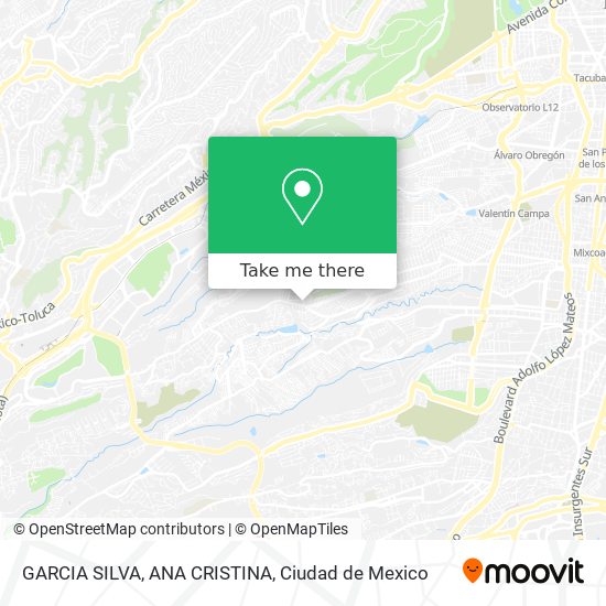 GARCIA SILVA, ANA CRISTINA map