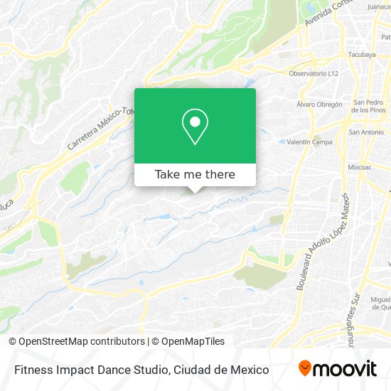 Fitness Impact Dance Studio map