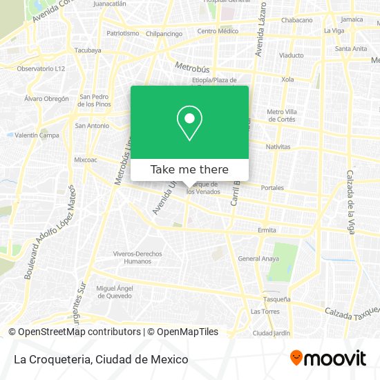 La Croqueteria map