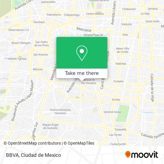 BBVA map