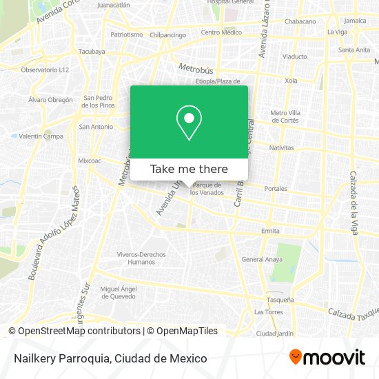 Nailkery Parroquia map