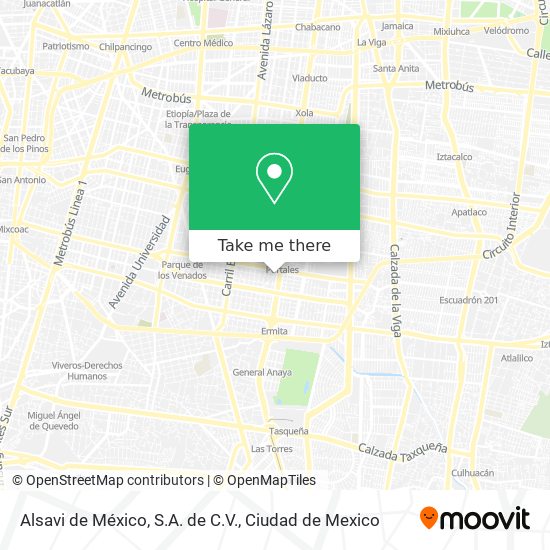 Alsavi de México, S.A. de C.V. map