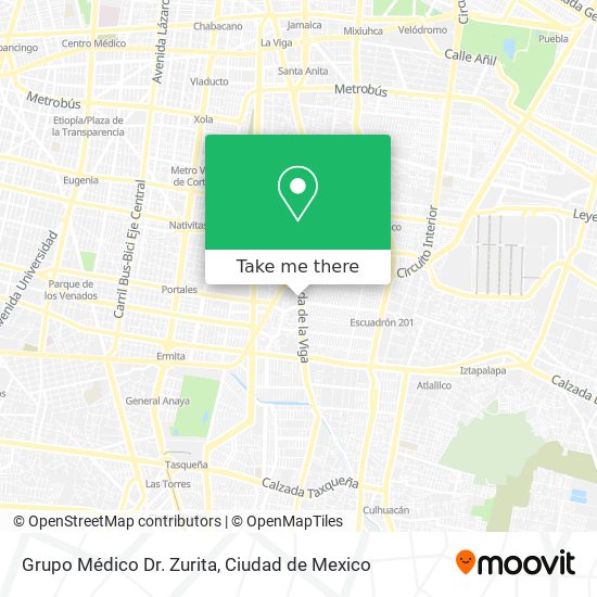 Grupo Médico Dr. Zurita map