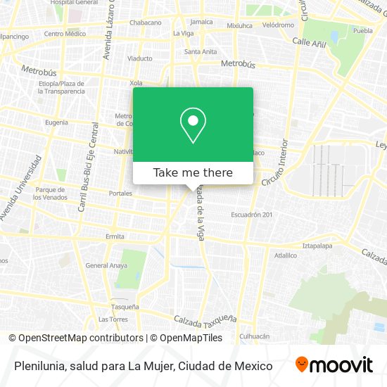 Plenilunia, salud para La Mujer map
