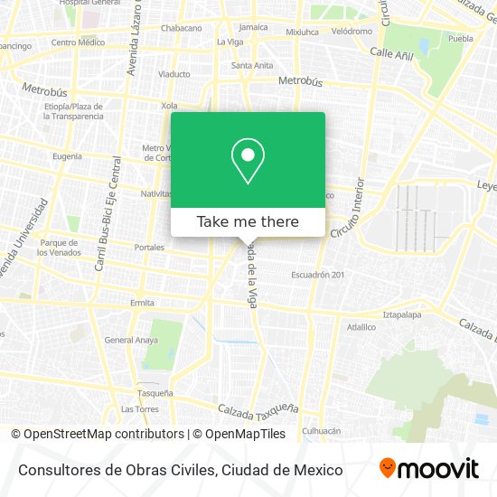 Consultores de Obras Civiles map