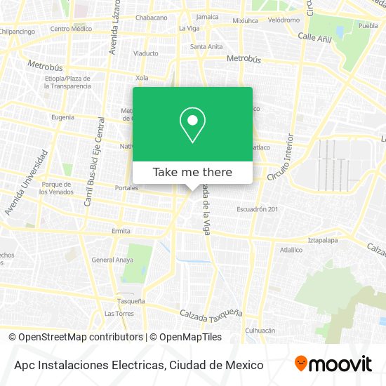 Apc Instalaciones Electricas map