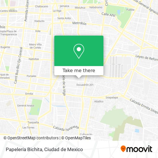 Mapa de Papelería Bichita