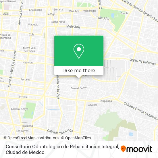 Mapa de Consultorio Odontologico de Rehabilitacion Integral