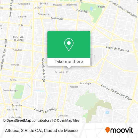Mapa de Altecsa, S.A. de C.V.