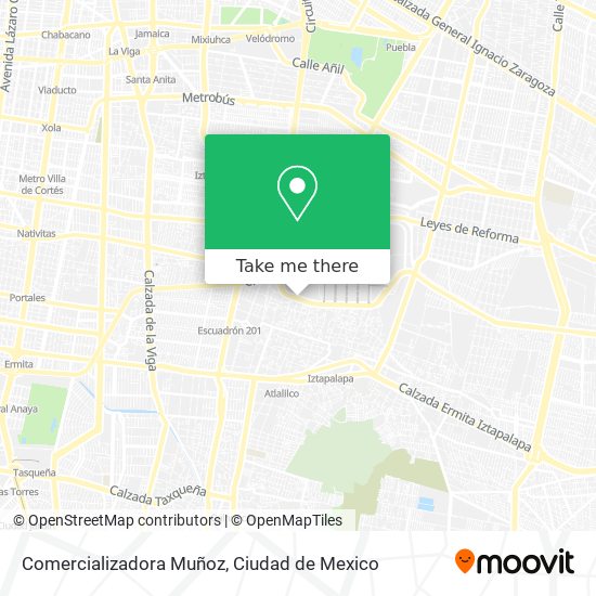 Comercializadora Muñoz map