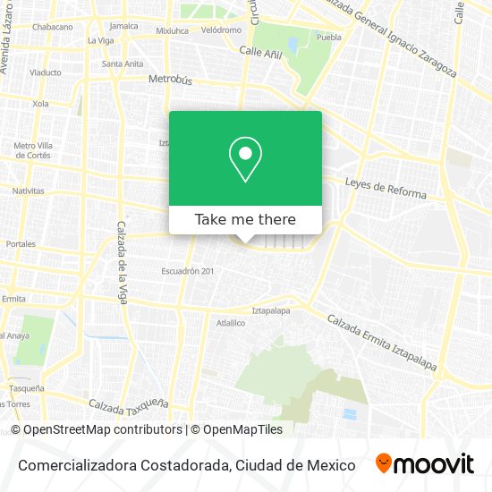 Mapa de Comercializadora Costadorada