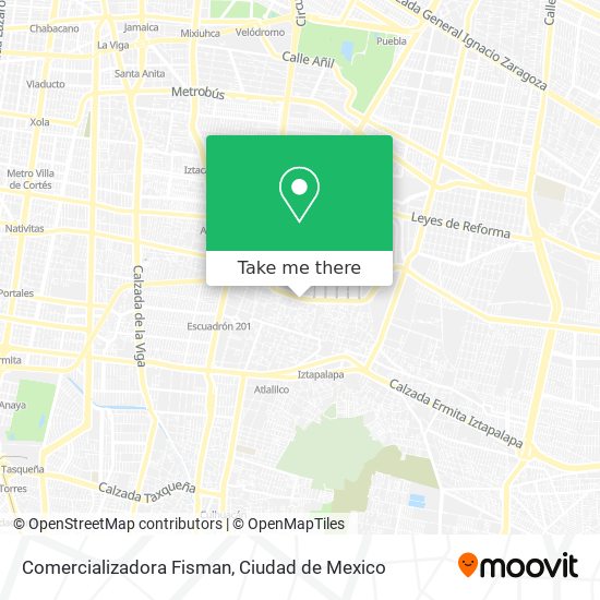 Comercializadora Fisman map