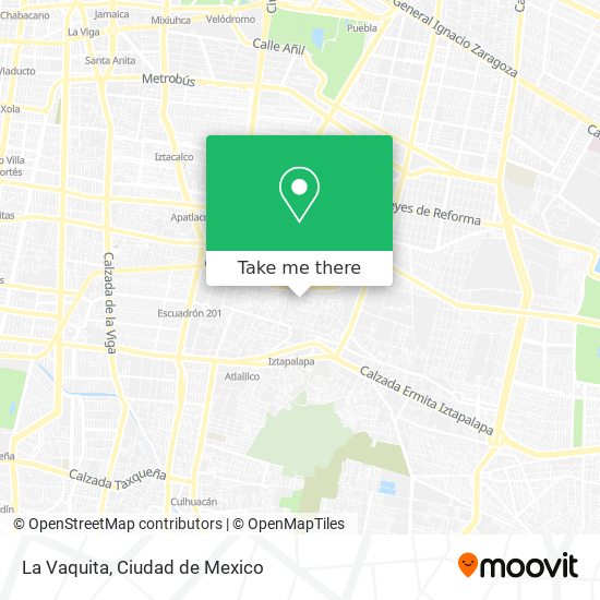Mapa de La Vaquita