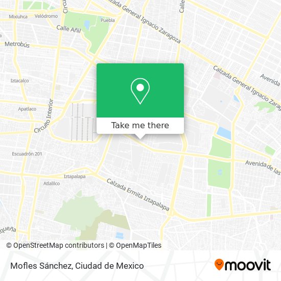 Mapa de Mofles Sánchez