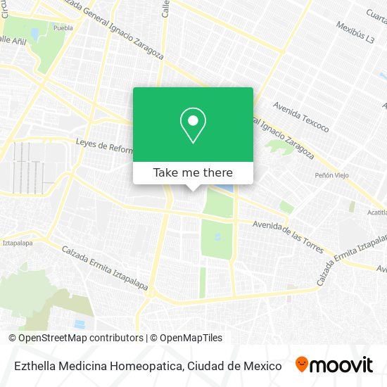 Mapa de Ezthella Medicina Homeopatica