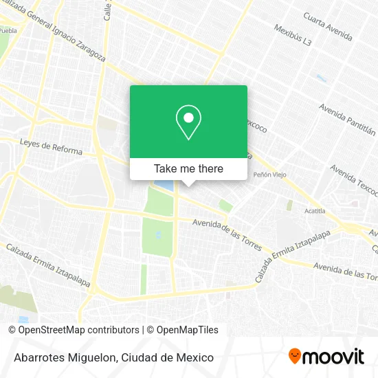 Abarrotes Miguelon map