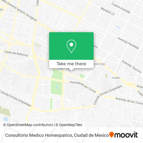 Consultorio Medico Homeopatico map