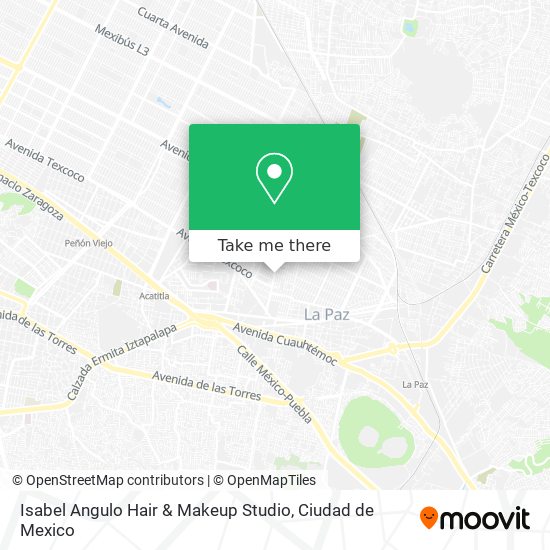 Isabel Angulo Hair & Makeup Studio map