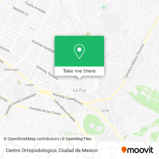 Mapa de Centro Ortopodologico