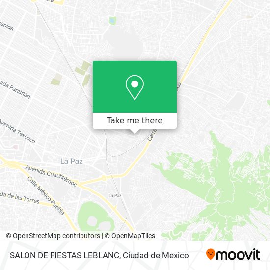 SALON DE FIESTAS LEBLANC map