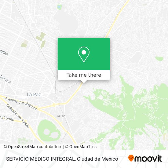 Mapa de SERVICIO MEDICO INTEGRAL