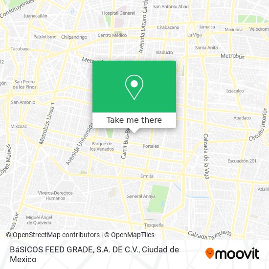 BáSICOS FEED GRADE, S.A. DE C.V. map