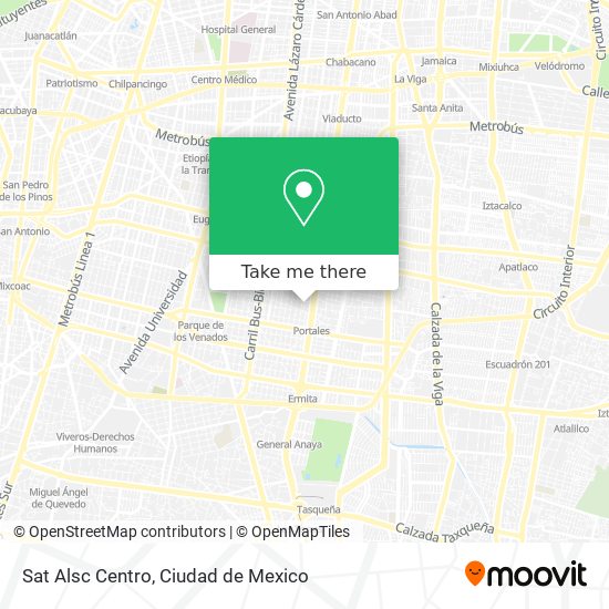 Sat Alsc Centro map