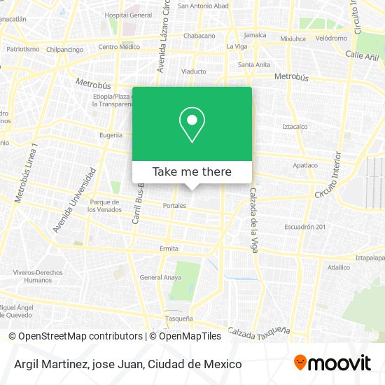 Mapa de Argil Martinez, jose Juan