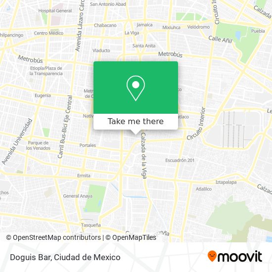 Mapa de Doguis Bar