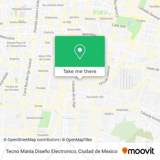 Tecno Mania Diseño Electronico map