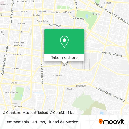 Femmemania Perfums map