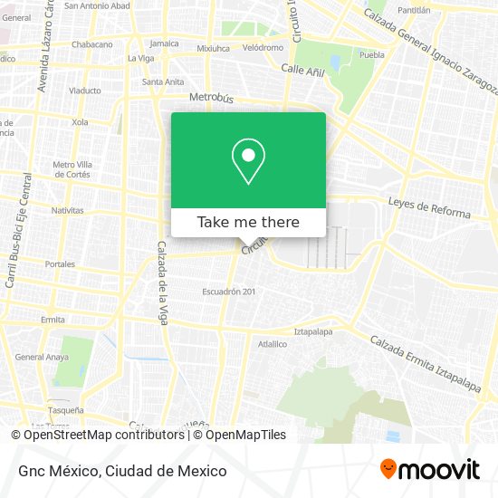 Gnc México map