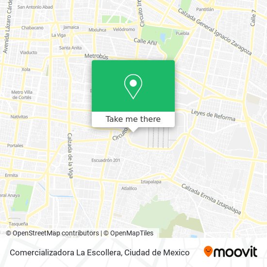 Comercializadora La Escollera map